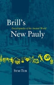 Tapa de Brills New Pauly Encyclopaedia Of The Ancient World