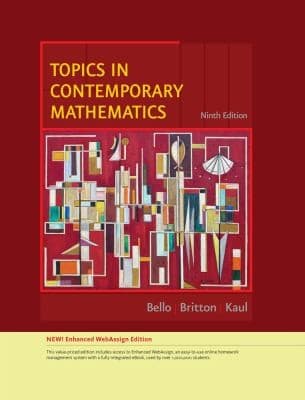 Tapa de Topics In Contemporary Mathematics