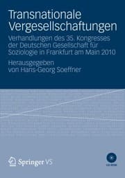 Tapa de Transnationale Vergesellschaftungen Verhandlungen Des 35 Kongresses Der Deutschen Gesellschaft Fr Soziologie In Frankfurt Am Main 2010 Herausgegeben In Deren Auftrag Von Hansgeorg Soeffner