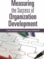 Tapa de Measuring The Success Of Organization Development A Stepbystep Guide For Measuring Impact And