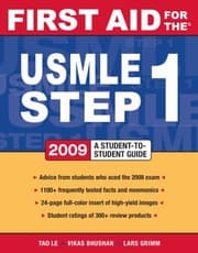 Tapa de First Aid For The Usmle Step 1 2009