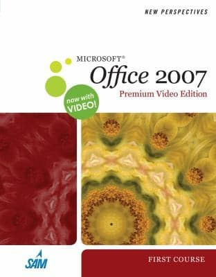 Tapa de New Perspectives On Microsoft Office 2007 First Course