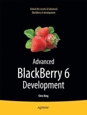 Tapa de Advanced Blackberry 6 Development