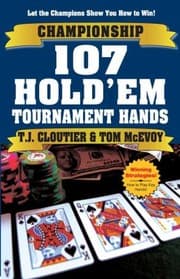 Tapa de Championship 107 Holdem Tournament Hands