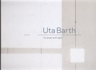 Tapa de Uta Barth To Draw With Light