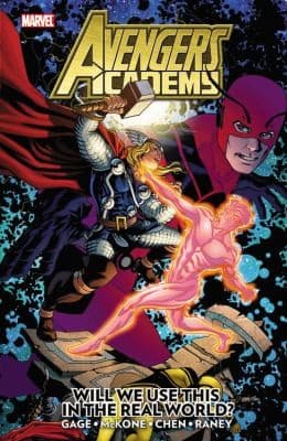 Tapa de Avengers Academy