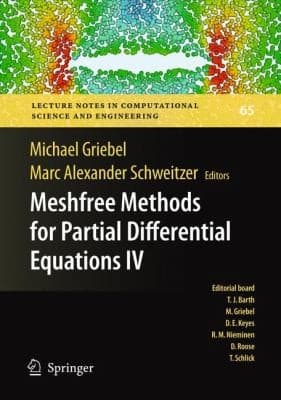 Tapa de Meshfree Methods For Partial Differential Equations Iv