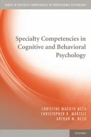 Tapa de Specialty Competencies In Cognitive And Behavioral Psychology