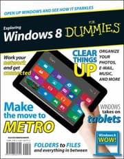 Tapa de Exploring Windows 8 For Dummies