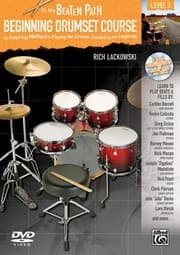 Tapa de On The Beaten Path Beginning Drumset Course An Inspiring Method To Playing The Drums Guided By The Legends