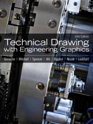 Tapa de Technical Drawing With Engineering Graphics