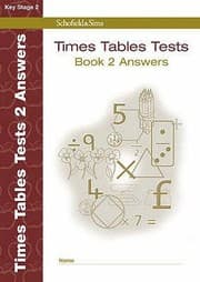 Tapa de Times Tables Tests Answer Book 2