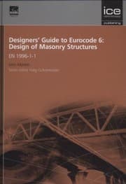 Tapa de Designers Guide To En 1996 Eurocode 6 Design Of Masonry Structures
