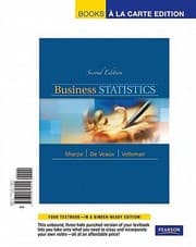 Tapa de Business Statistics Books A La Carte Edition