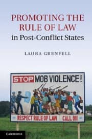 Tapa de Promoting The Rule Of Law In Postconflict States