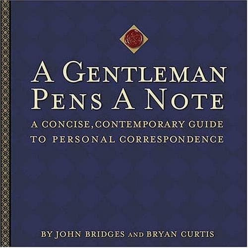 Tapa de A Gentleman Pens a Note