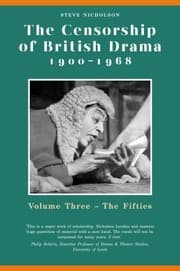 Tapa de Censorship Of British Drama 19001968 Vol 3