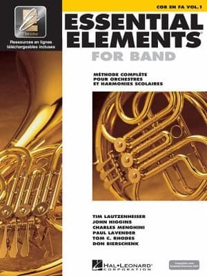Tapa de Essential Elements Ee2000 French Horn