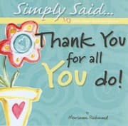 Tapa de Thank You For All You Do