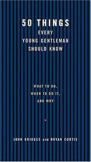 Tapa de 50 Things Every Young Gentleman Should Know