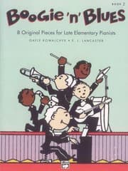 Tapa de Boogie N Blues 8 Original Pieces For Late Elementary Pianists
