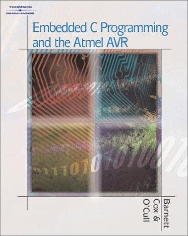Tapa de Embedded C programming and the Atmel AVR