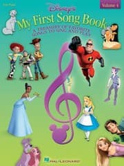 Tapa de Disneys My First Song Book A Treasury Of Favorite Songs To Sing And Play