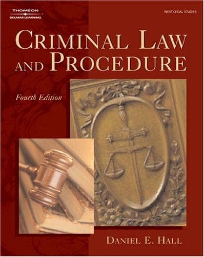 Tapa de Criminal law and procedure
