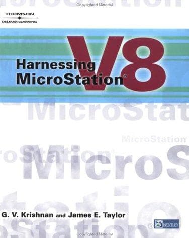Tapa de Harnessing MicroStation V8