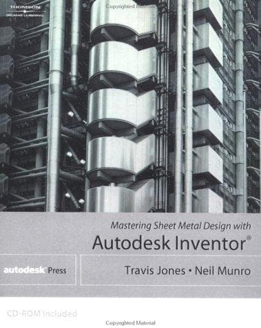 Tapa de Mastering Sheet Metal Design Using Autodesk Inventor