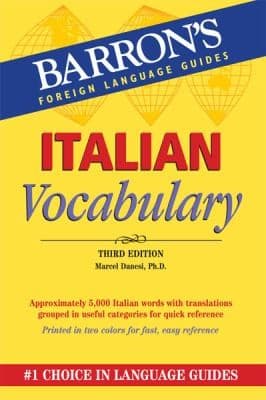 Tapa de Italian Vocabulary