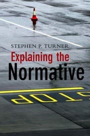 Tapa de Explaining The Normative