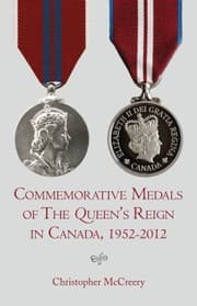 Tapa de Commemorative Medals Of The Queens Reign In Canada 19522012