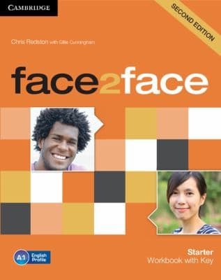 Tapa de Face2face Starter Work Book With Key