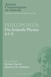 Tapa de On Aristotle Physics 415