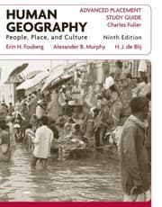 Tapa de Human Geography People Place And Culture Advanced Placement Study Guide