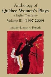 Tapa de Anthology Of Qubec Womens Plays In English Translation