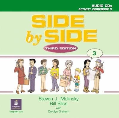 Tapa de Side By Side Activity Workbook 3 Audio Cd