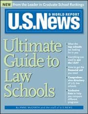 Tapa de Ultimate Guide to Law Schools (U.S. News Ultimate Guide to Law Schools)