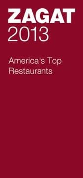 Tapa de Zagat 2013 Americas Top Restaurants