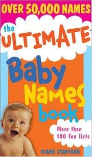 Tapa de The ultimate baby names book