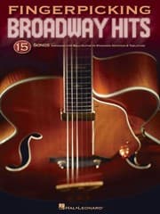 Tapa de Fingerpicking Broadway Hits