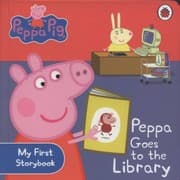 Tapa de Peppa Goes To The Library My First Storybook