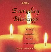 Tapa de Everyday Blessings 2006 Calendar