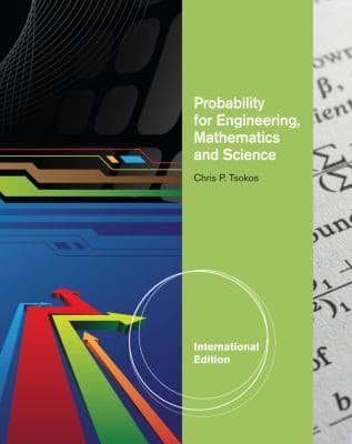 Tapa de Probability For Engineering Mathematics And Science
