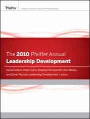 Tapa de The 2010 Pfeiffer Annual Leadership Development