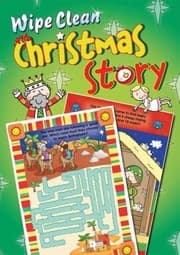 Tapa de Wipe Clean Christmas Story