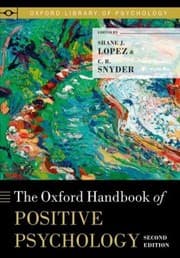 Tapa de Oxford Handbook Of Positive Psychology
