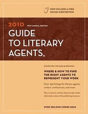 Tapa de 2010 Guide To Literary Agents