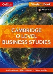 Tapa de Cambridge O Level Business Studies